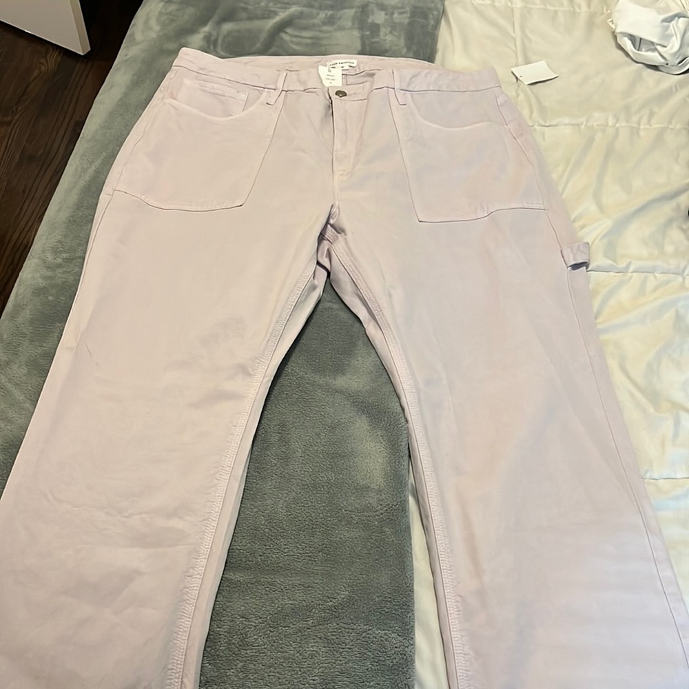 Good American Cargo Pant in Lilac Mist Size 18